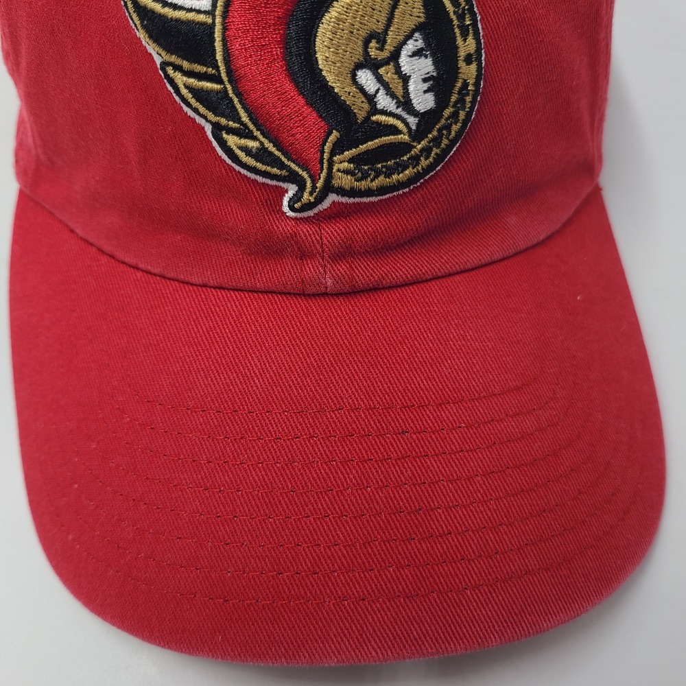 Ottawa Senators Hat Strapback 47 Brand Clean Up Red NHL Hockey Casual Cotton Men - Picture 3 of 11